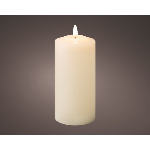 LED wick church candle wax BO indoor