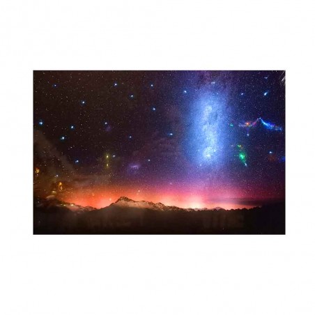 LED canvas Stars Mountain 2