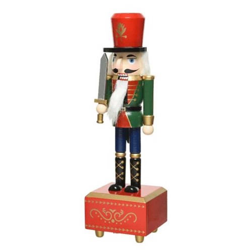 Music box Nutcracker Sword 30cm