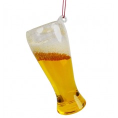 3.3-4"GLASS BEER GLASS ORN