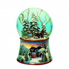 Water globe sleigh Ø10cm