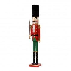 Nutcracker pinewood faux...