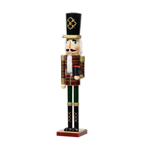 Nutcracker firwood check clothes with...