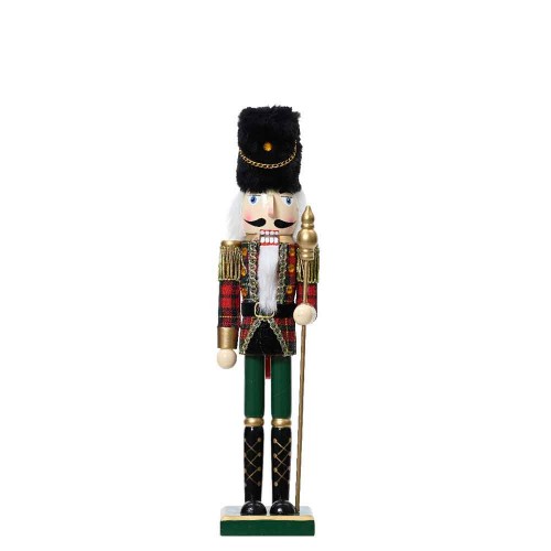 Nutcracker pinewood bear head 38cm