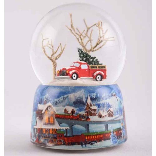 Pick-up with Christmas Tree 10cm