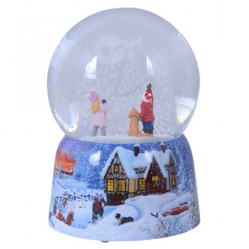 Snow globe Snowfall 10cm