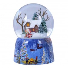 Snow globe Christmas house...